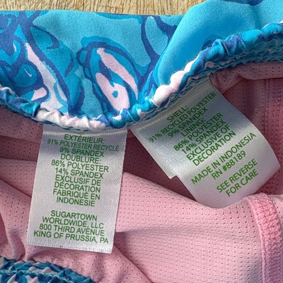 Lilly Pulitzer Girls Floral Shorts M(6/7) - Picture 3 of 5